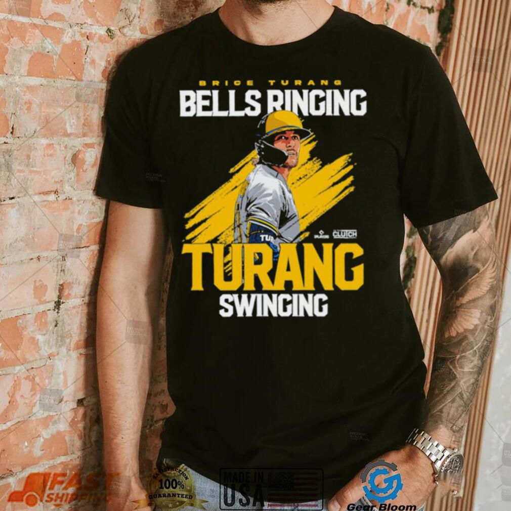 Official Brice Turang Bells Ringing, Turang Swinging Gear shirt