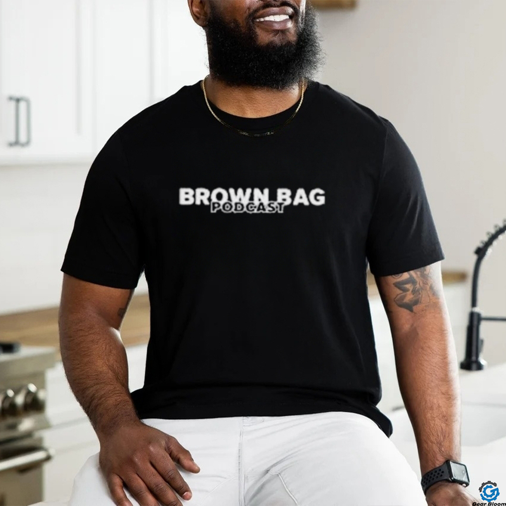 Official Brownbagpod Merch Brown Bag Logo Shirt