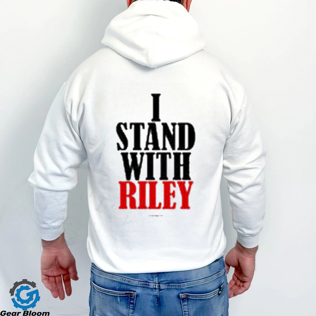 Official I Stand With Riley Trans Woman Athlete shirt