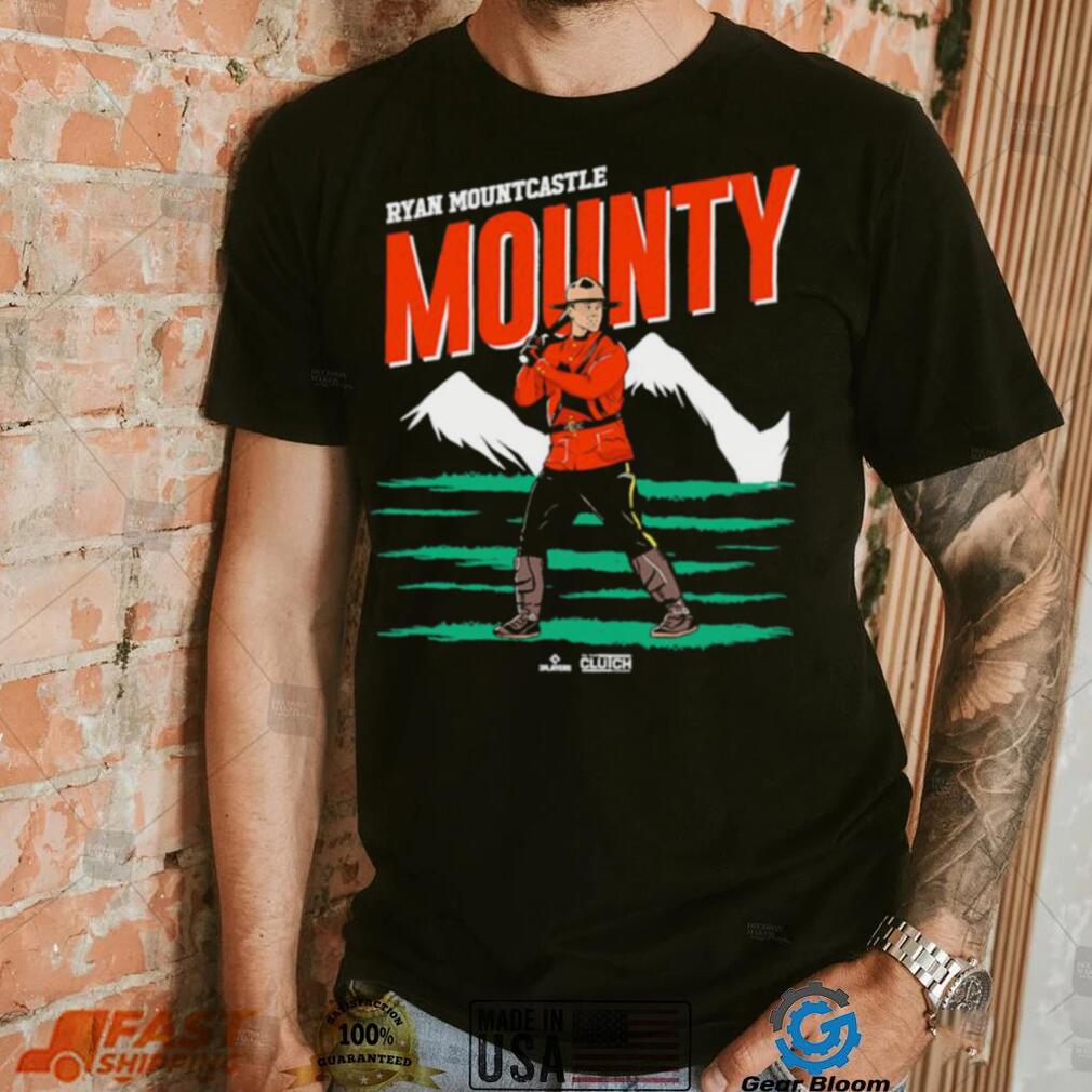 Official Ryan Mountcastle Mounty Baltimore Baseball shirt