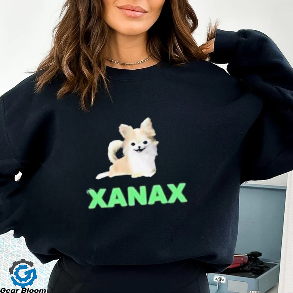 Official Xanax Chihuahua Dog shirt