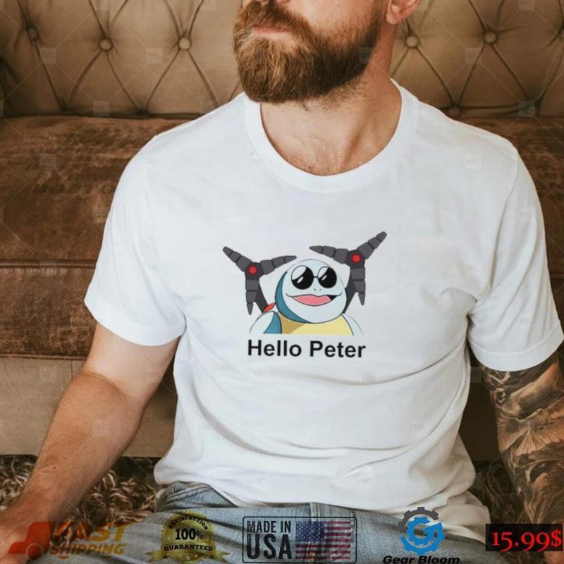 Pokemon Squirtle Hello Peter 2023 t shirt
