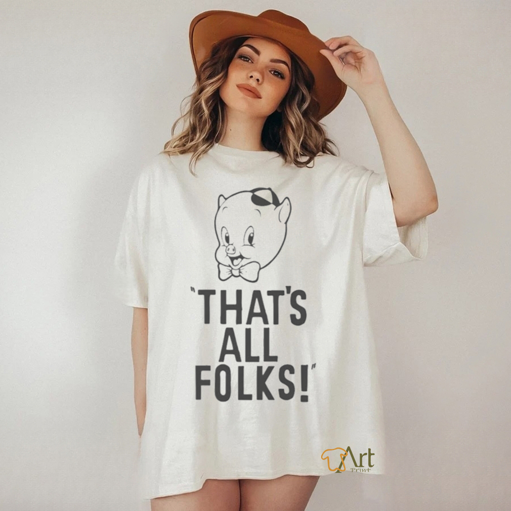 Porky Pig That’s All Folks shirt