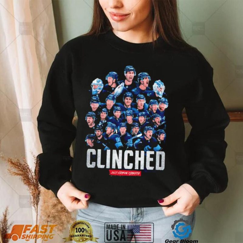 SK Team Players Clinched 2023 Playoff shirt
