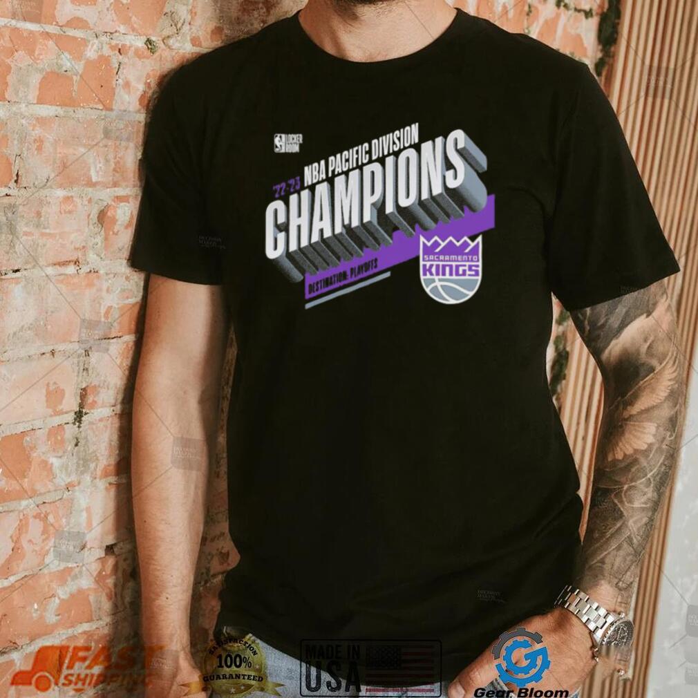 Sacramento Kings 2023 NBA Pacific Division Champions Play Offs T shirt