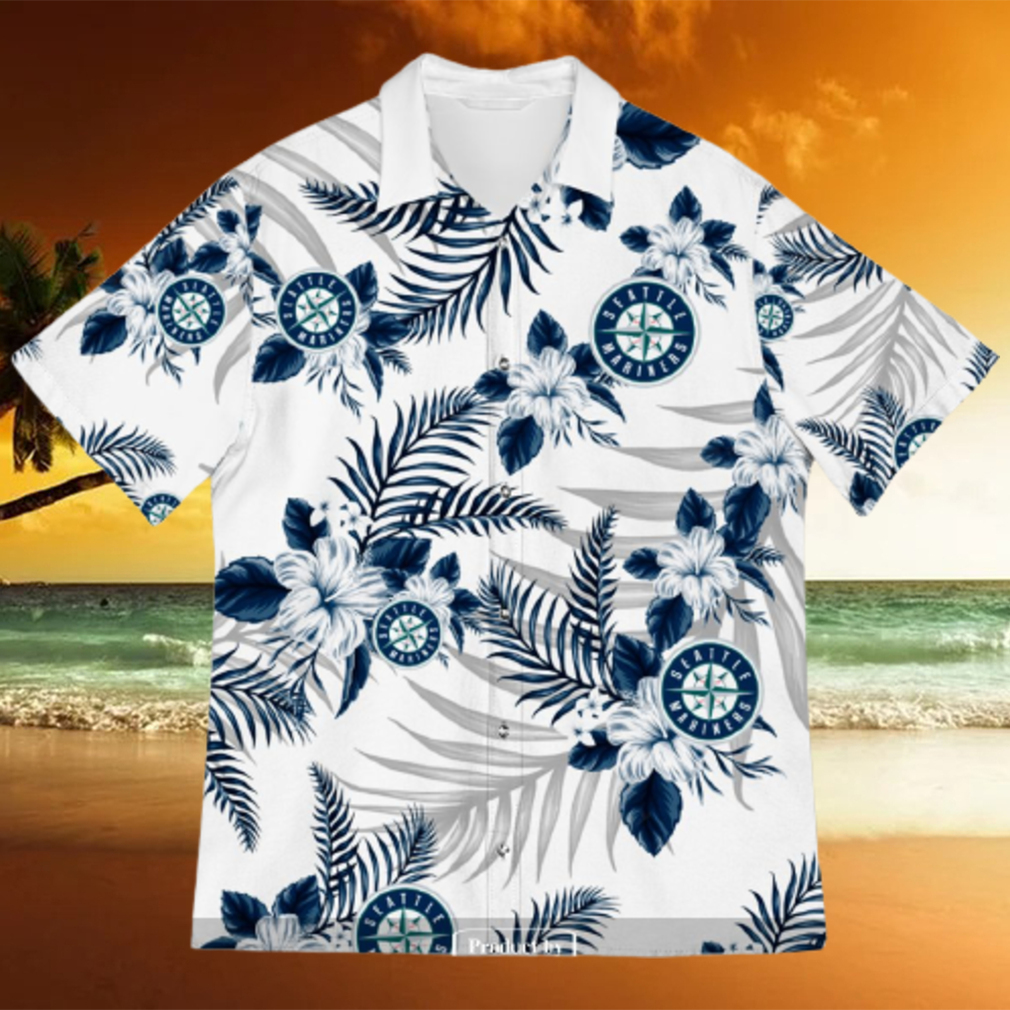 Seattle Mariners Sports American Hawaiian Tropical Patterns For Fans Club Trending Summer Gifts Unisex Hawaii Shirt