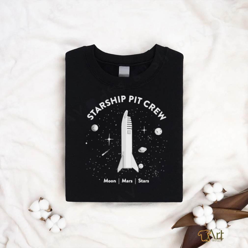 Spacex Starship Pit Crew T Shirt