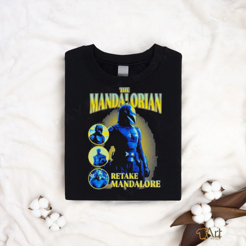 Star Wars The Mandalorian Retake Mandalore Girls T Shirt