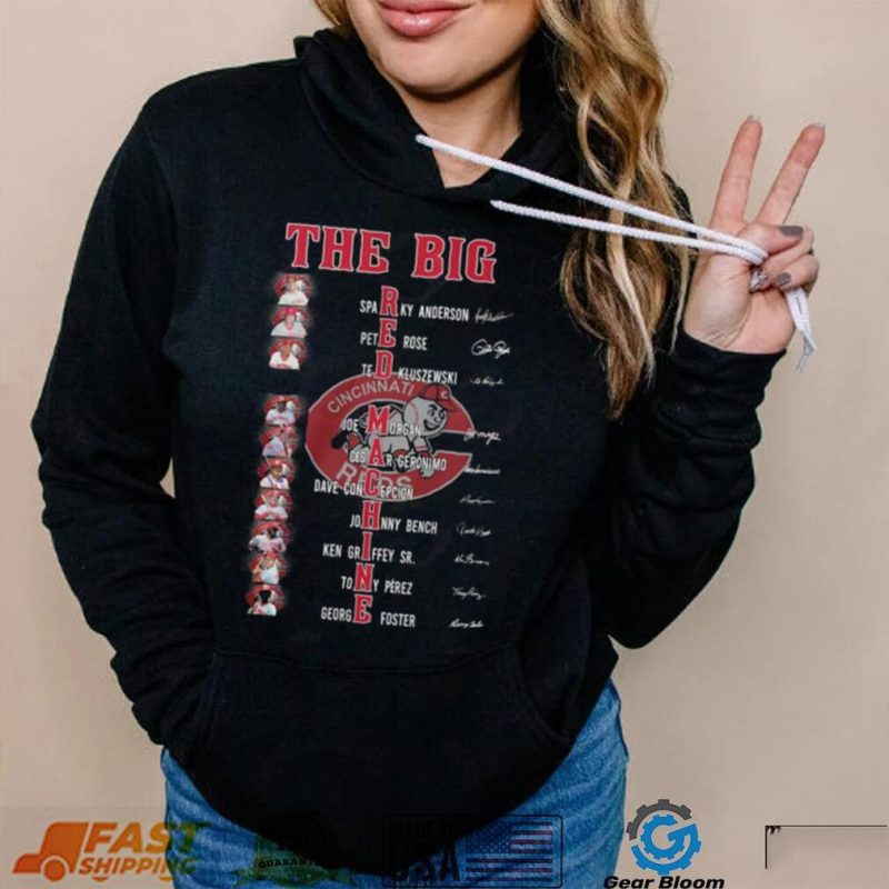 The Big Red Machine Members Signature T Shirt