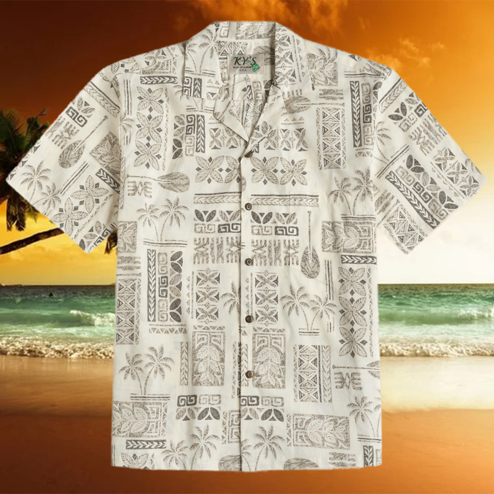Traditional Tapa Natural Best Design Hawaiian Shirt