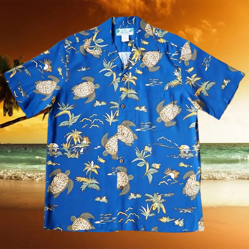 Turtle Colorful Nice Design Hawaiian Shirt