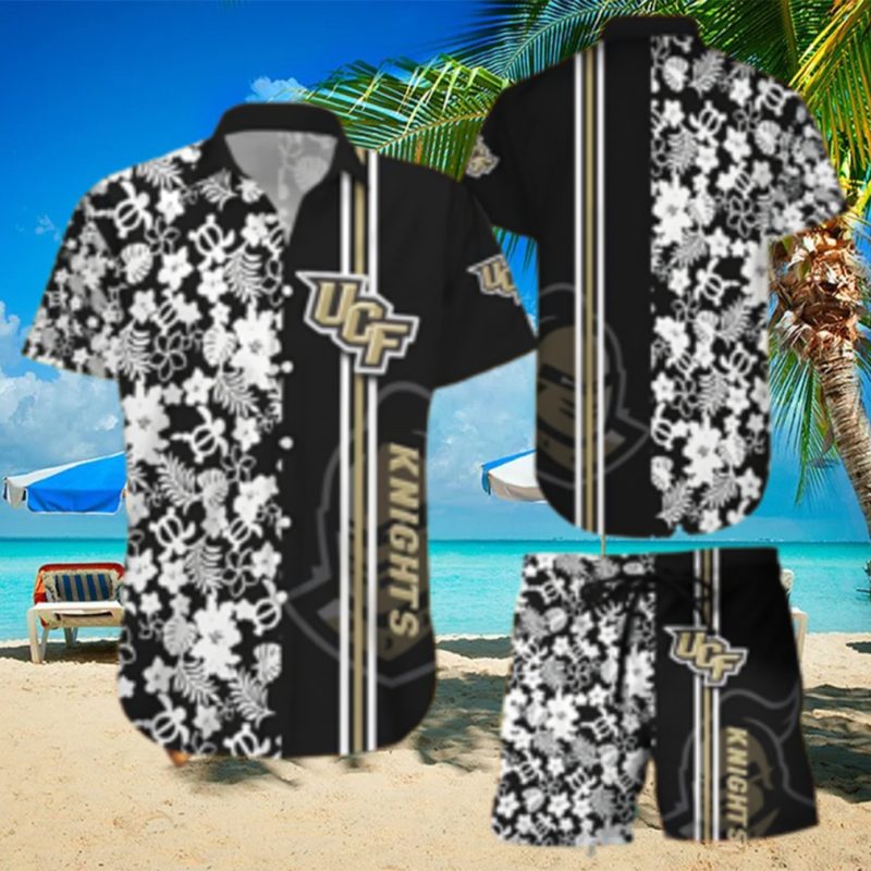 UCF Knights Hawaiian Shorts and Shirt Summer Beach Shirt Full Over Print