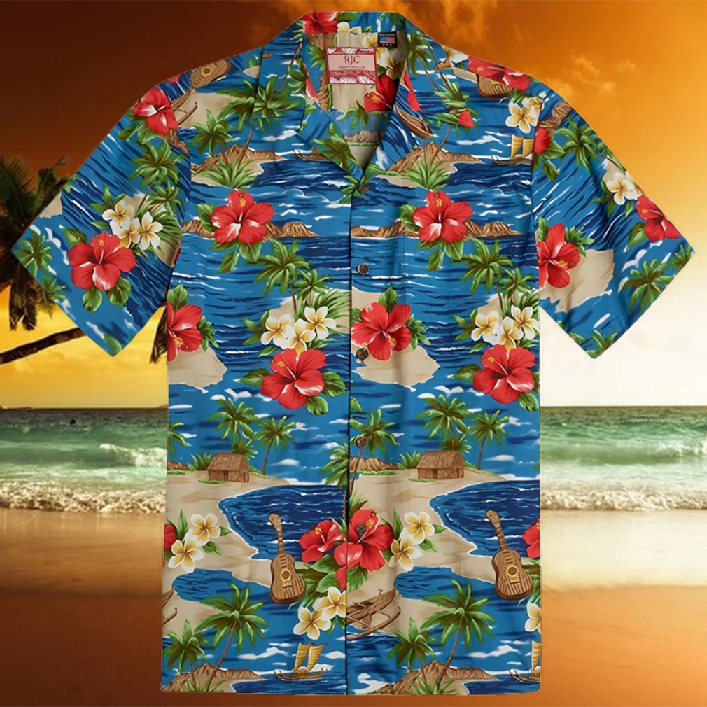 Uke Shanty Multicolor Nice Design Hawaiian Shirt