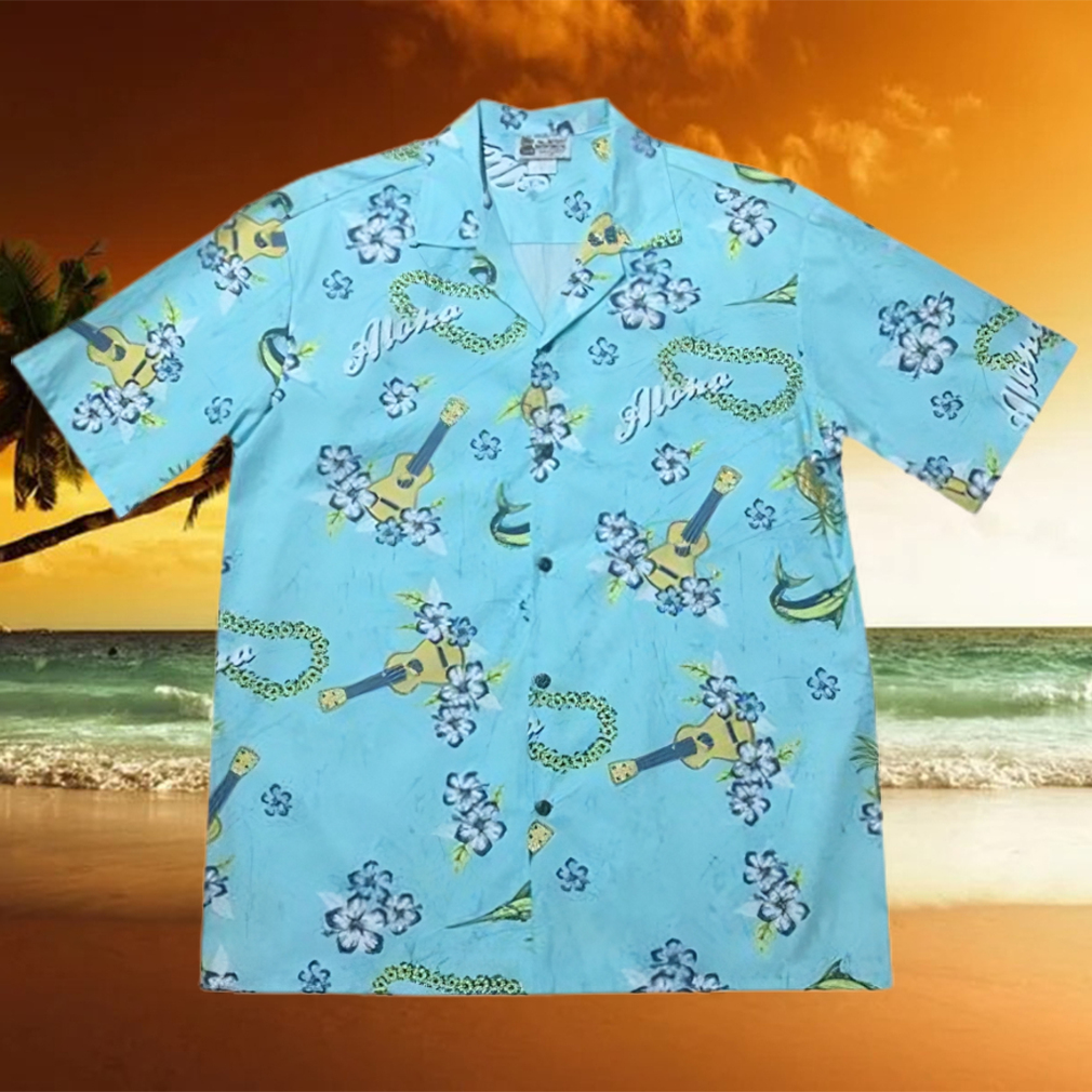 Ukulele Multicolor Amazing Design Hawaiian Shirt
