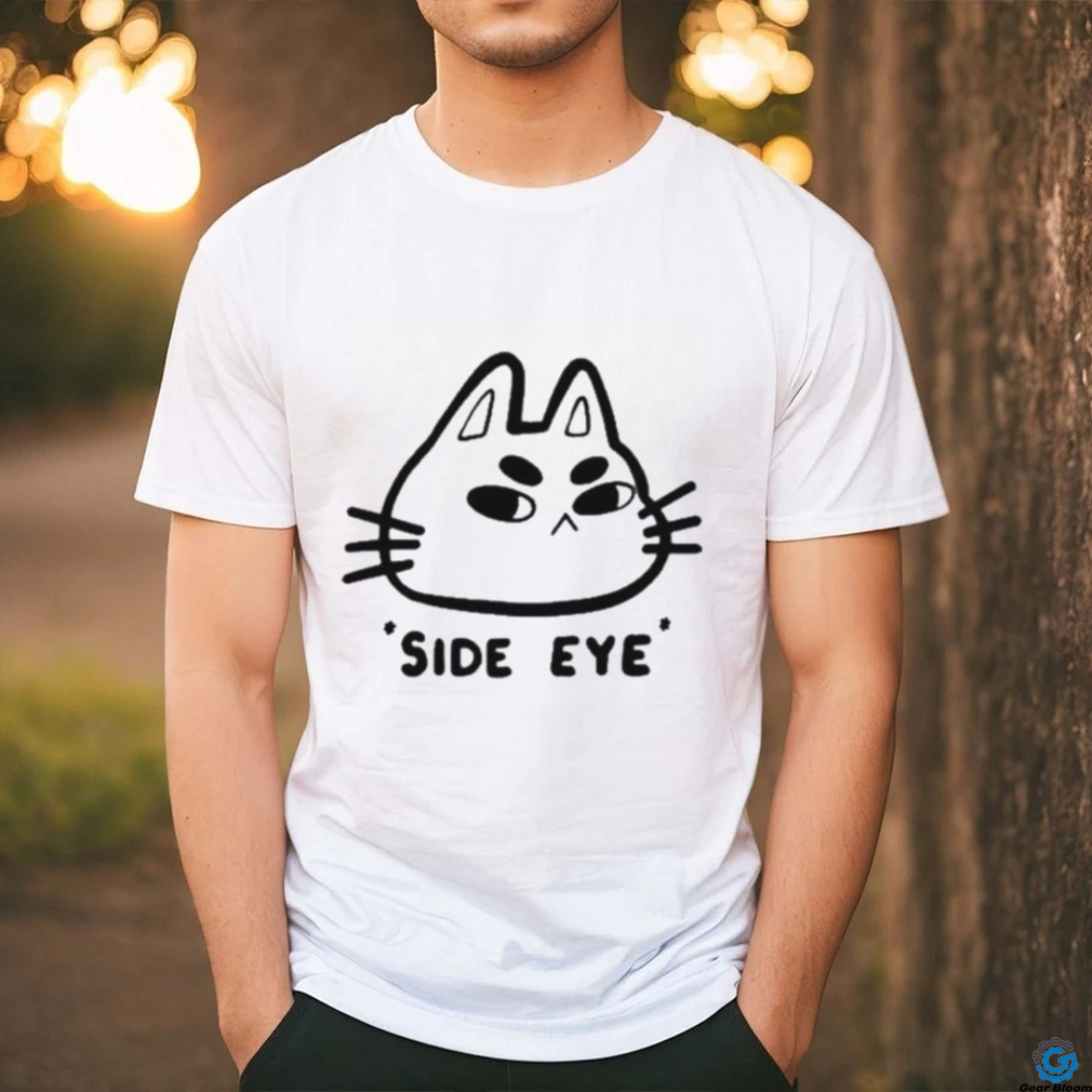 Awesome chocolettchoo side eye cat 2023 shirt