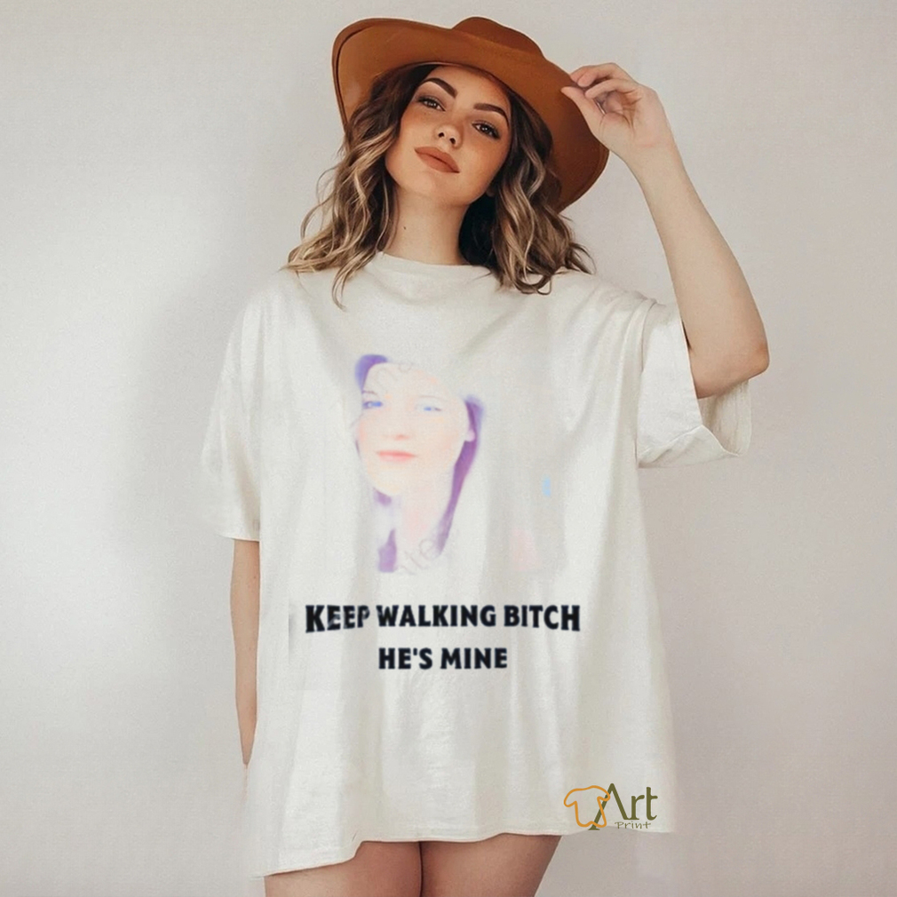 Barstool dcmd va keep walking bitch he's mine shirt