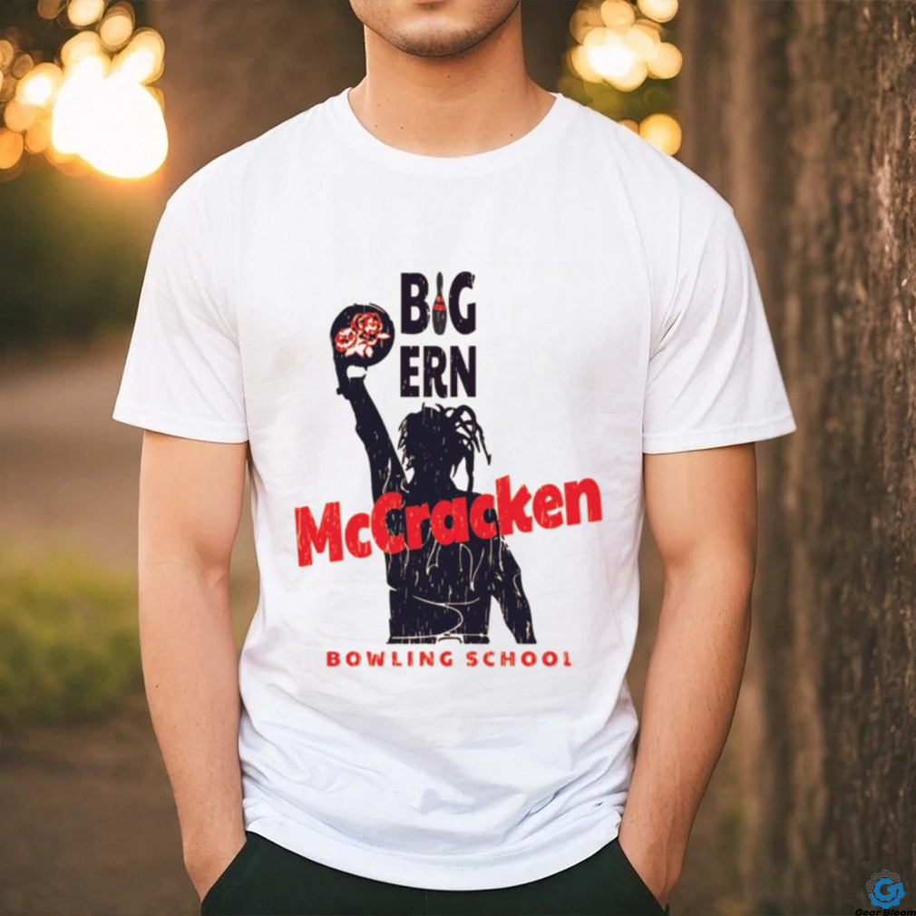 Big Ern McCracken Bowling School Tee shirt