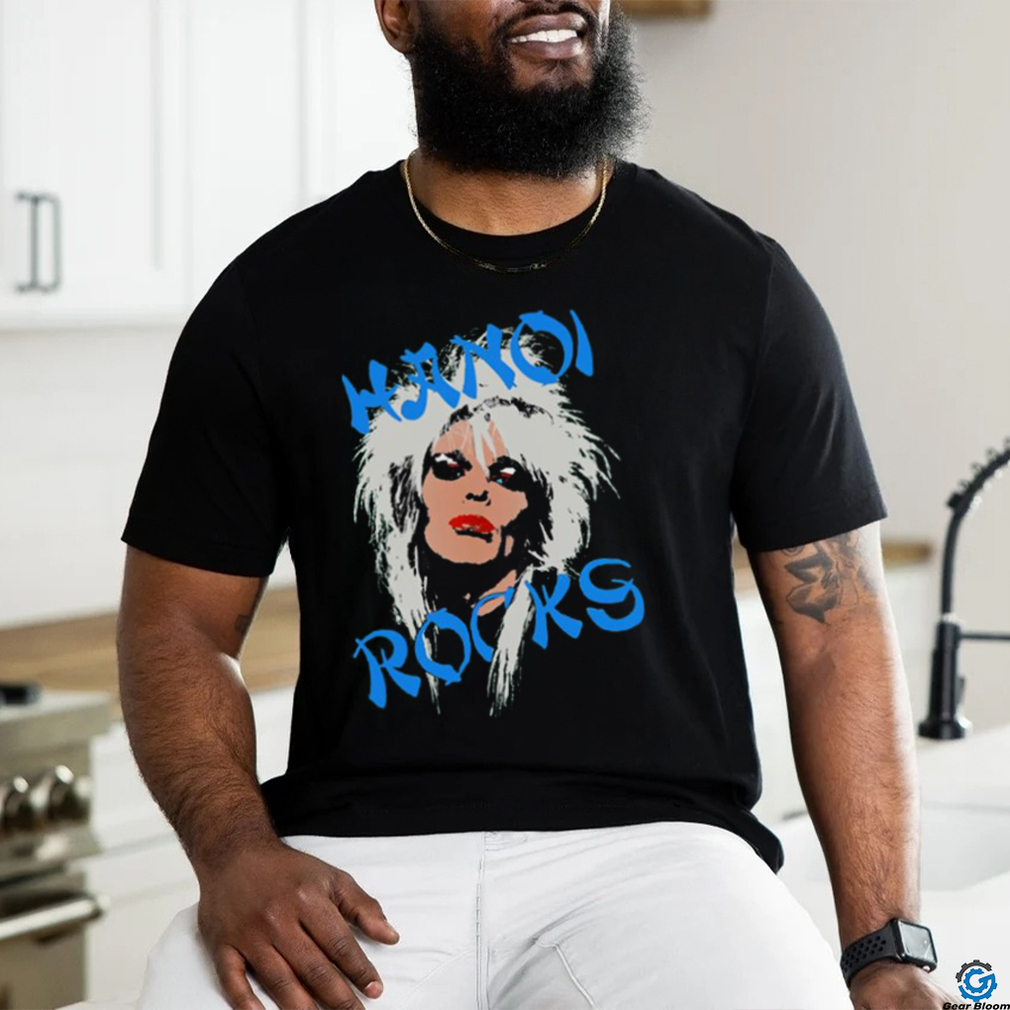 Blue Art Girl Hanoi Rocks Trending Unisex T Shirt