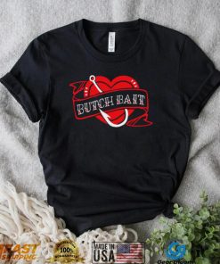 Butch Bait heart logo shirt