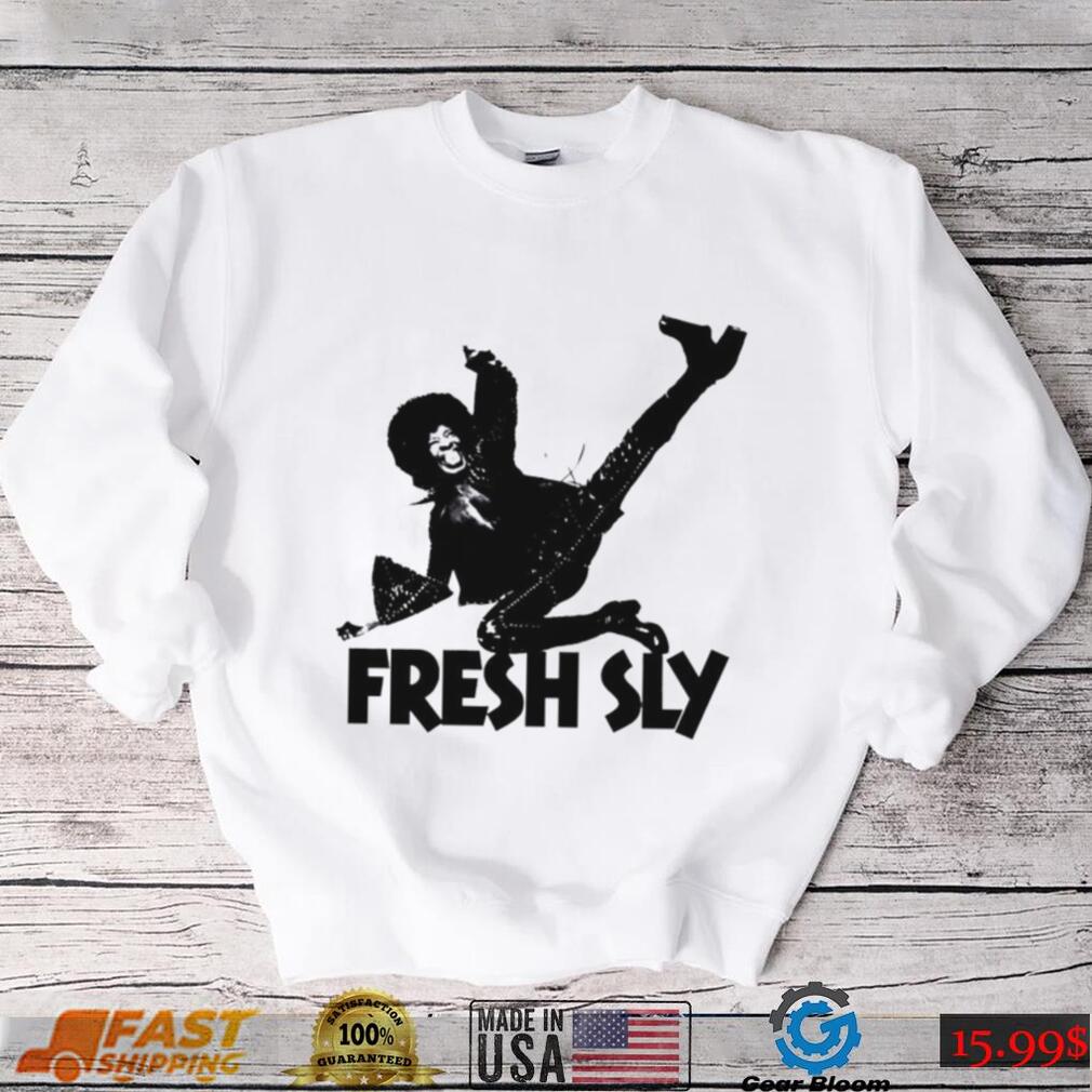 Sly and The Family Stone Fresh Sly retro shirt