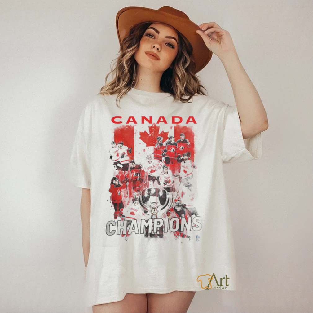 Canada Team Hockey 2023 Champions shirt