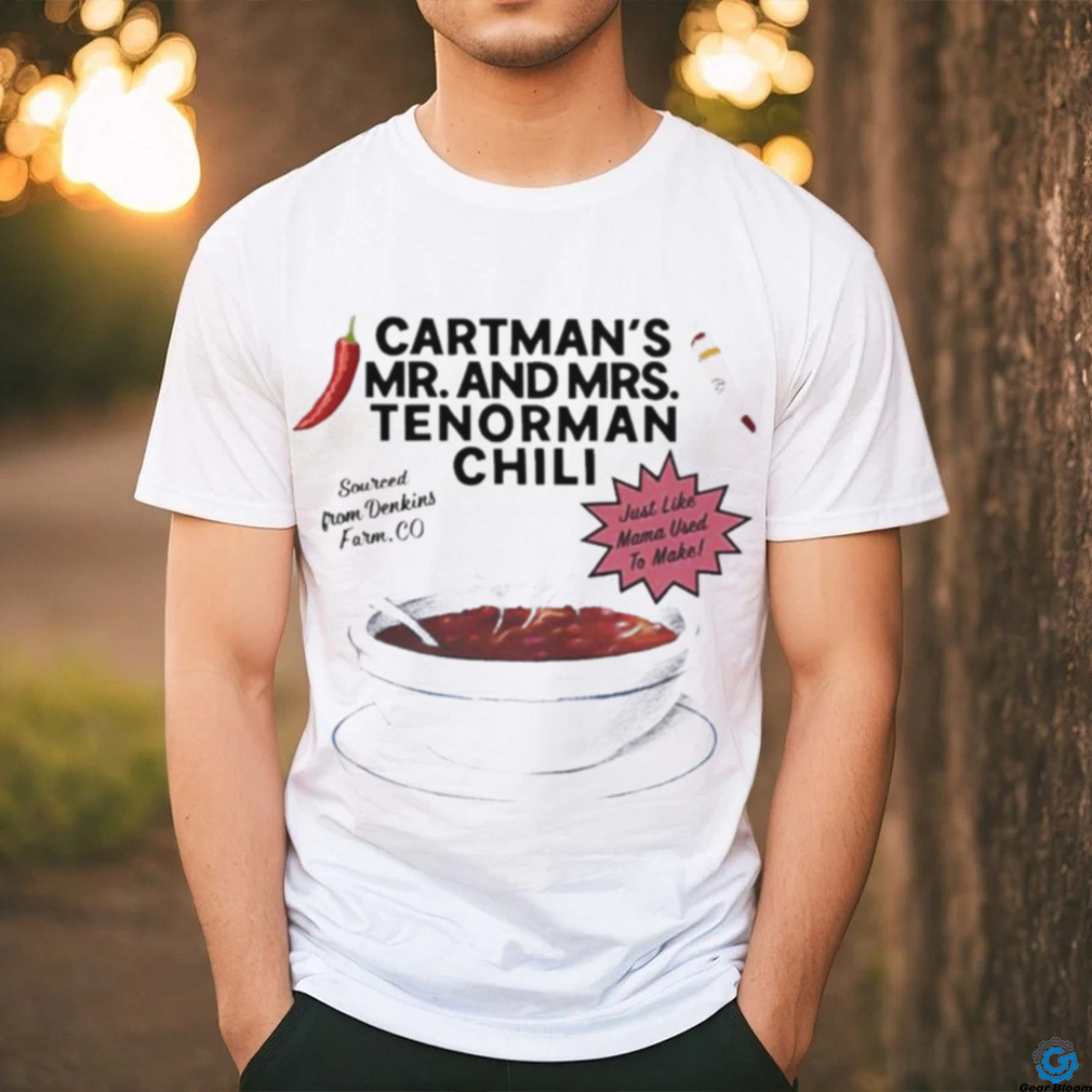 Cartman’s Mr And Mrs Tenorman Chili Shirt