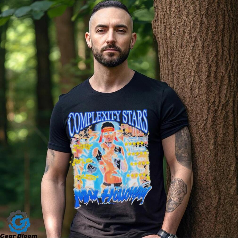 Complexity Stars Max Holloway shirt