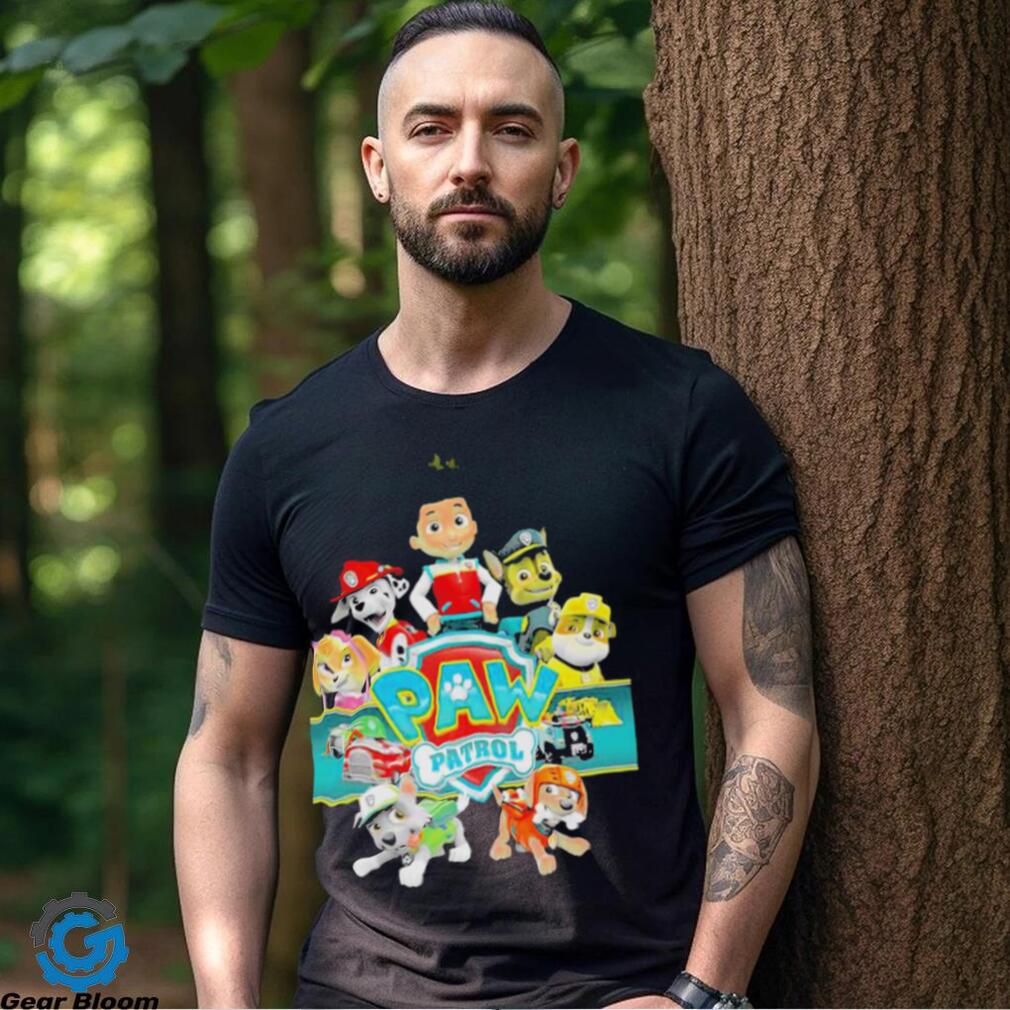 Crthayer 5 Paw Patrol shirt