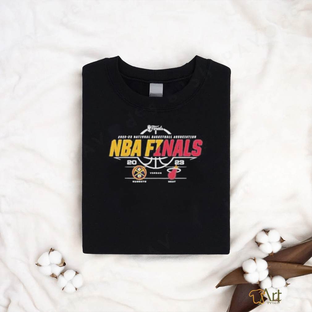 Denver Nuggets Vs. Miami Heat 2023 Nba Finals Matchup Shirt