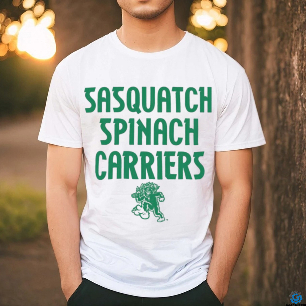 Eugene Emeralds Sasquatch Spinach Carriers Shirt