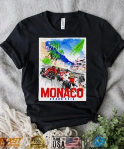 F1 Monaco Grand Prix poster shirt