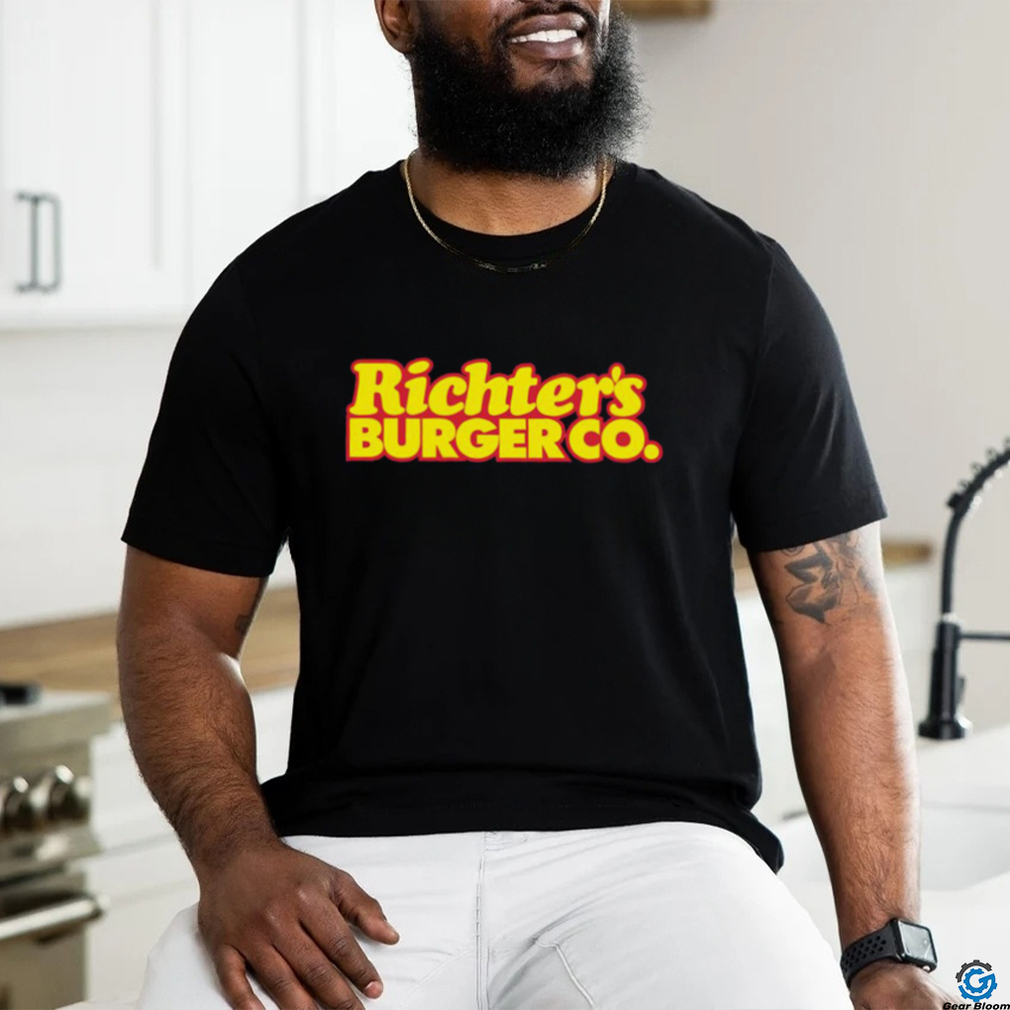 FREE shipping Richter's Burger Co shirt