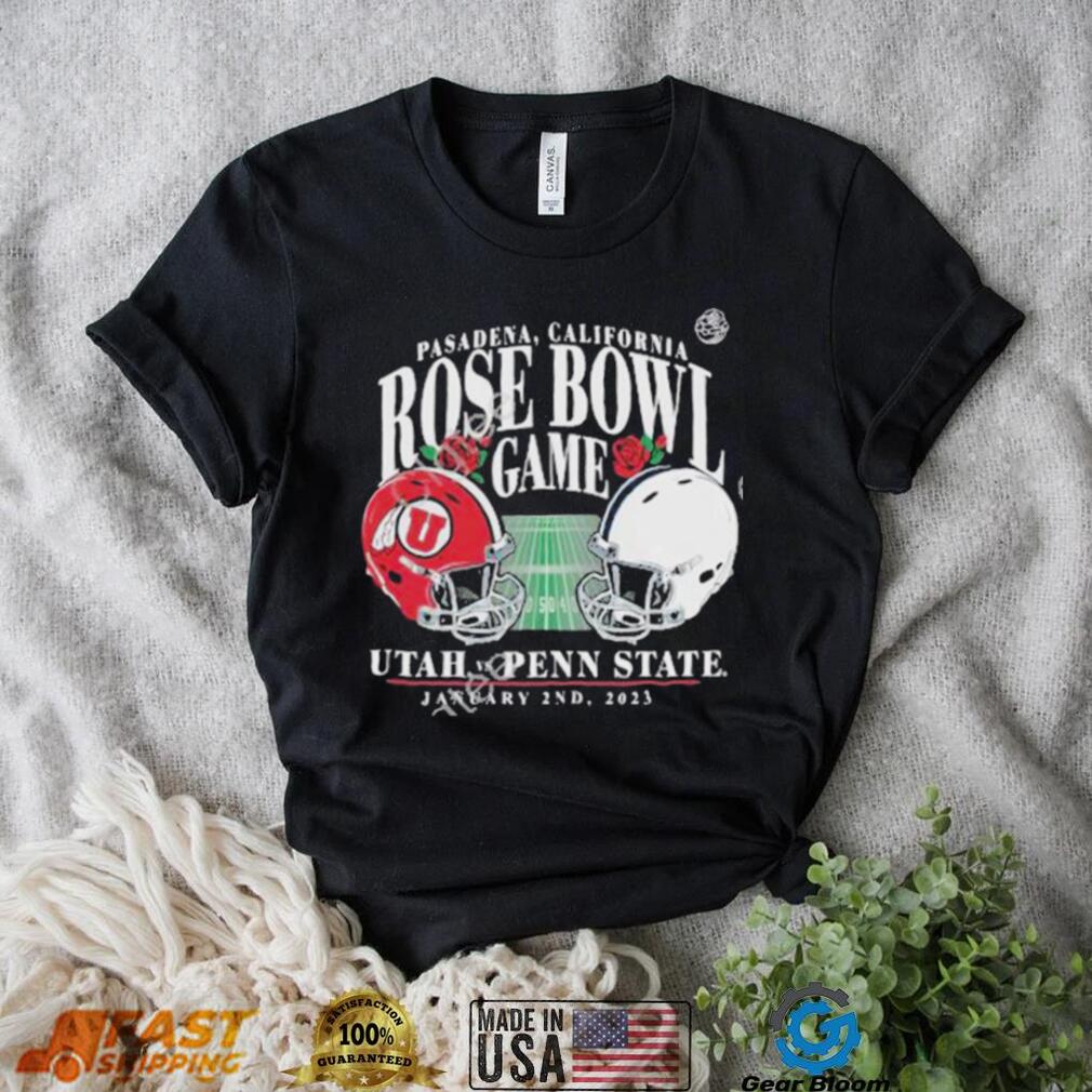 Fanatics Merch Penn State Nittany Lions vs. Utah Utes Fanatics Branded 2023 Rose Bowl Matchup Old School Shirt