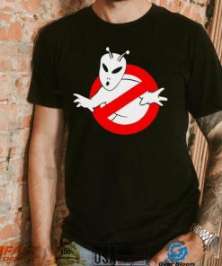 Ghostbuster X Alien Alienbusters logo shirt