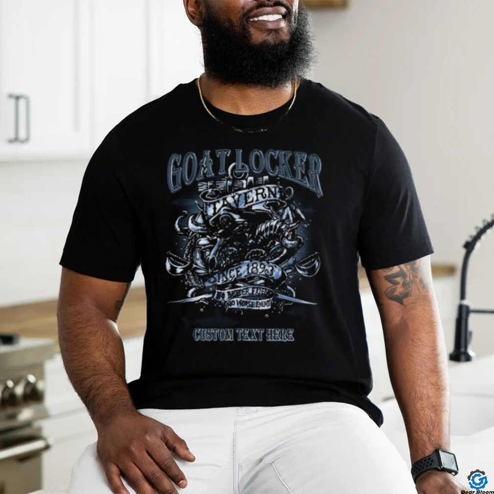 Goatlocker Tavern Since 1893 Custom US Navy Shirt