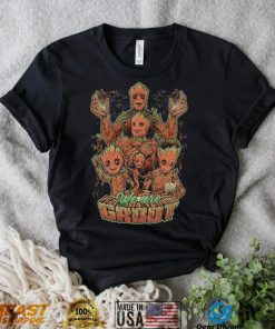 Guardians of the Galaxy We are Groot cartoon shirt