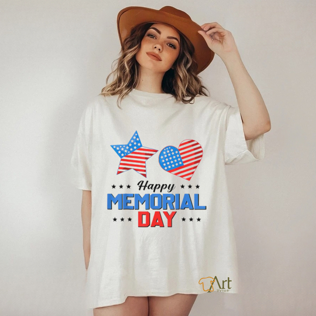 Happy Memorial Day 4th Of July American Flag Patriotic T Shirt