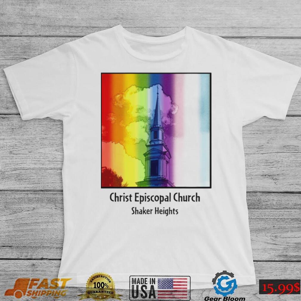 LGBT Christ Episcopal Church Shaker Heights art shirt