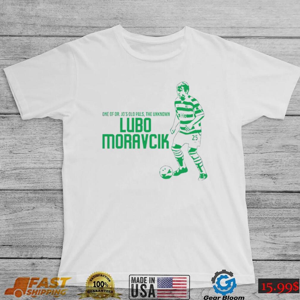 Lubo Moravcik one of Dr. Jo’s old pals the unknown shirt