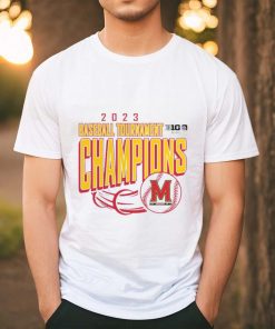 Maryland Terrapins 2023 Big Ten Baseball Conference Tournament Champions T Shirt