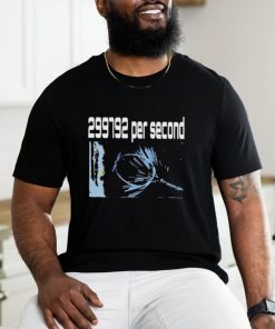 Official Eight25luvr 299792 per second T shirt