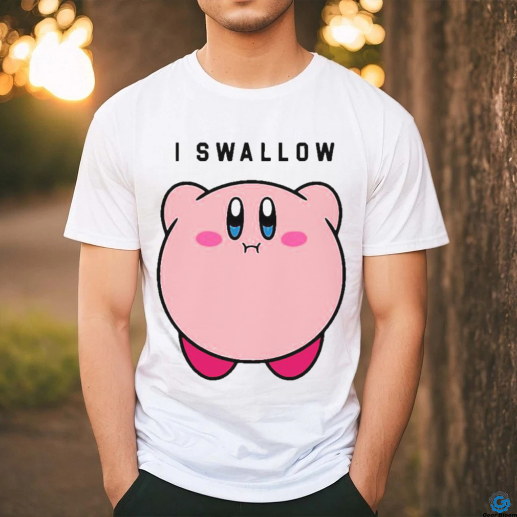 Official I Swallow Kirby Shirt