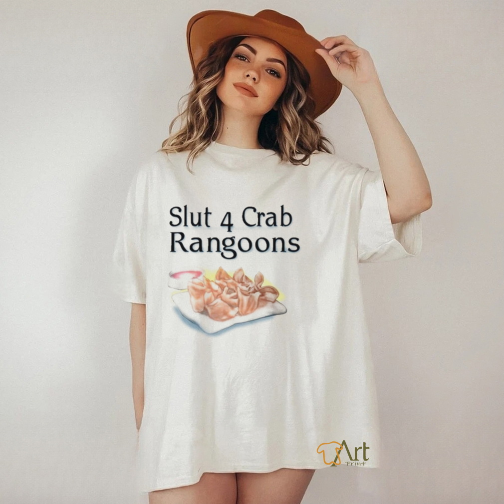 Official lil Kimchi Slut 4 Crab Rangoons T Shirt