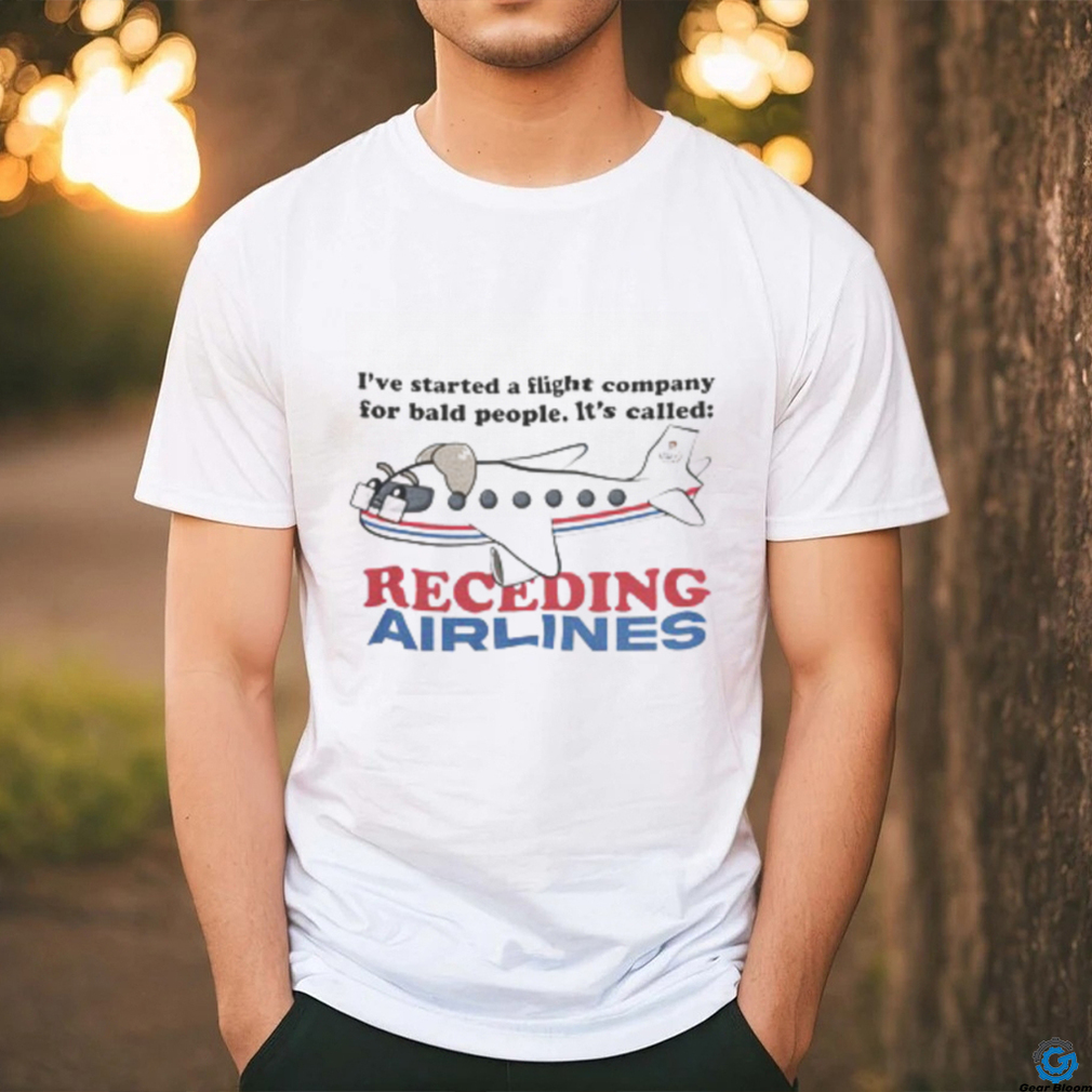 Receding Airline T Shirt