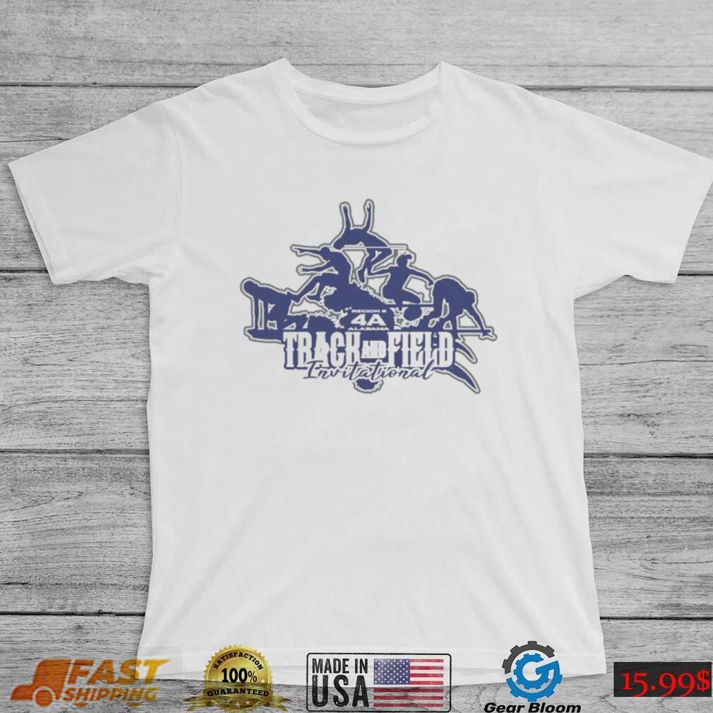 Region 6 4A Alabama Track and Field Invitational logo shirt