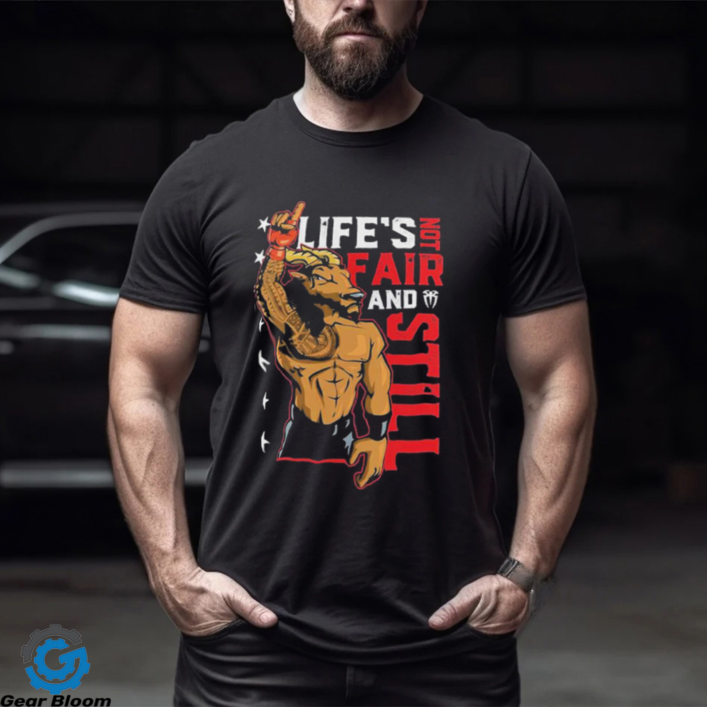 Roman Reigns Wwe Shop Life’s Not Fair T Shirt