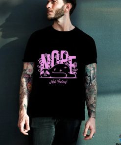Sloth lazy Nope not today shirt