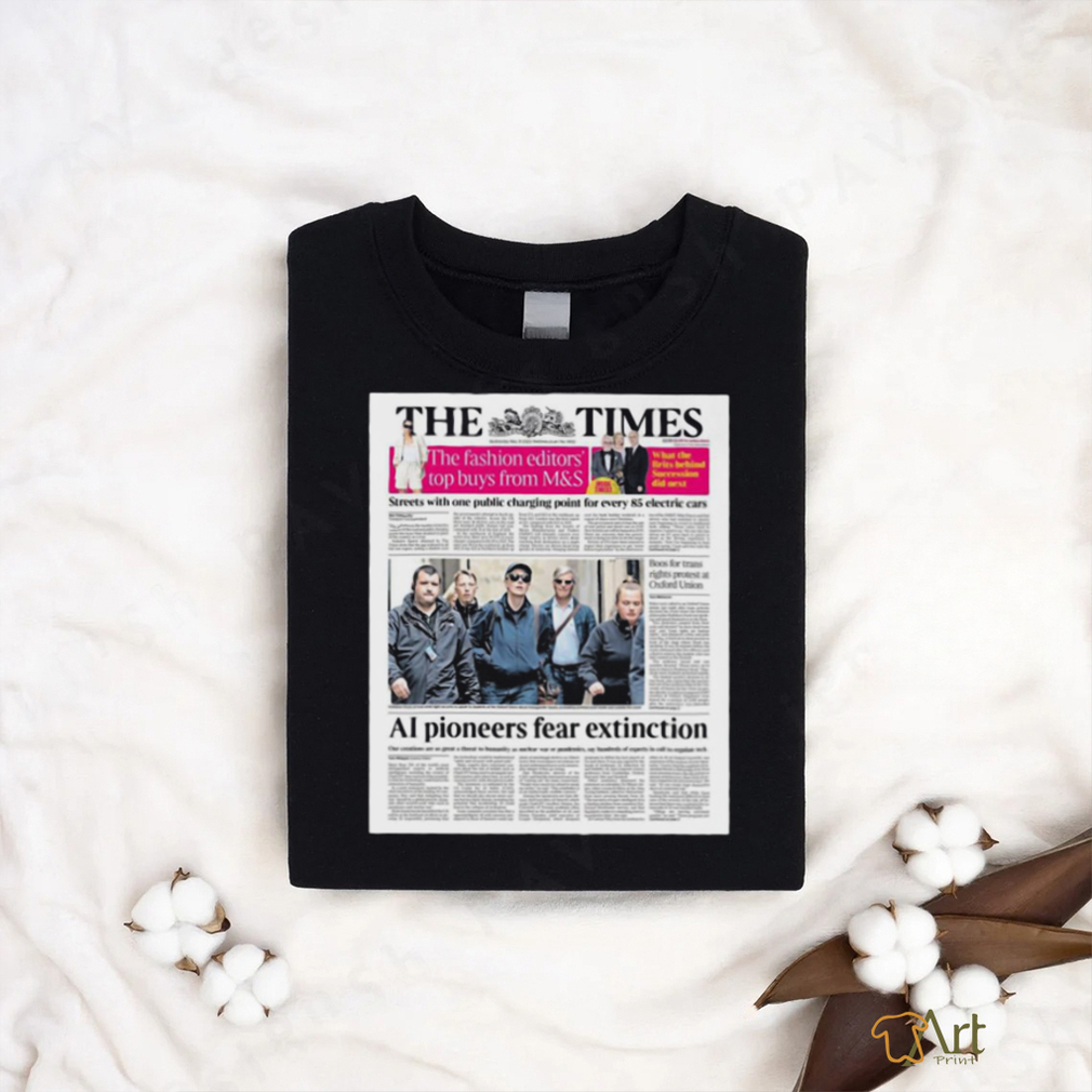 The Times The Fashion Editors’ Top Buys From M&S Ai Pioneers Fear Extinction Shirt