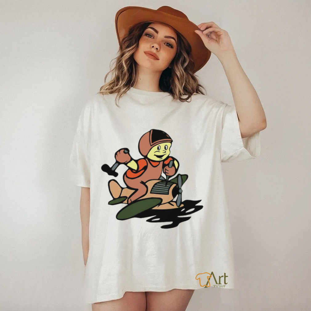 Throw back frog Fixonaut logo shirt