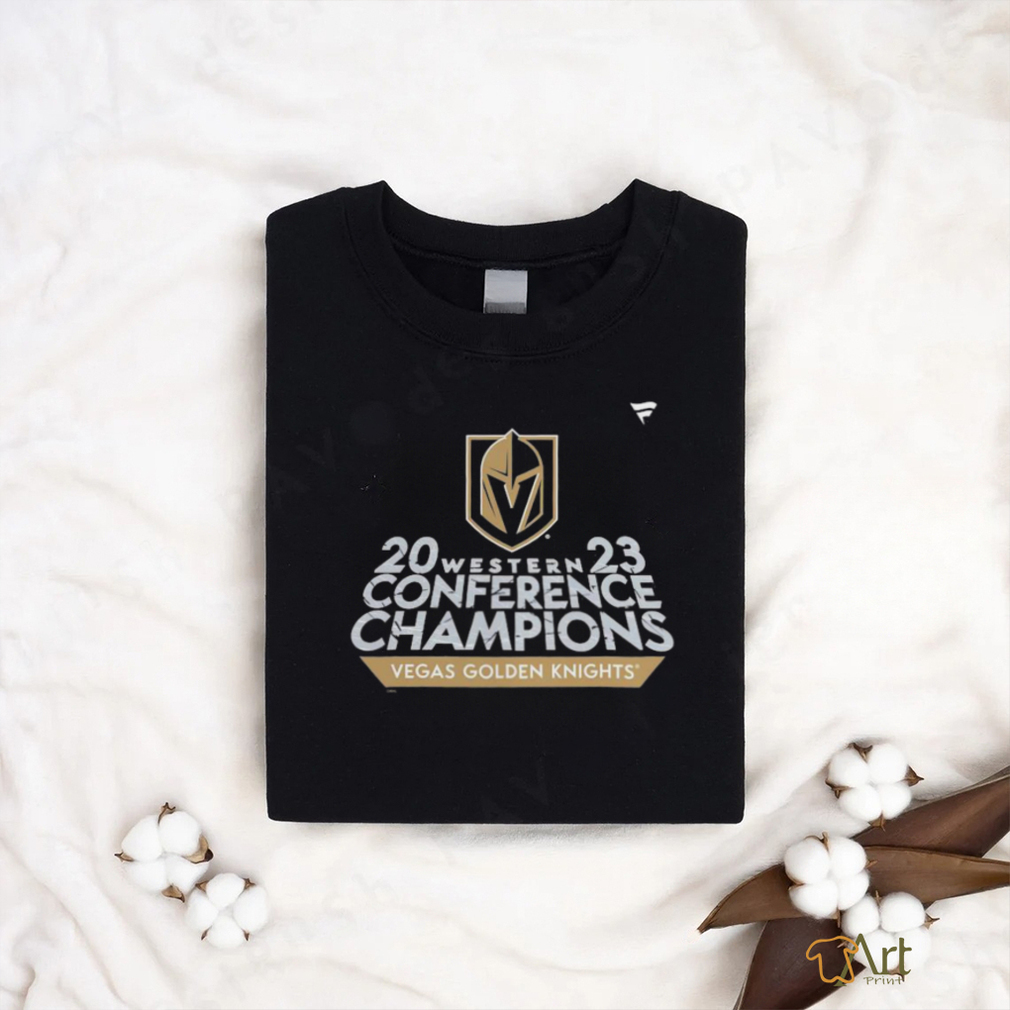 Vegas Golden Knights 2023 Western Conference Champions Locker Room T Shirt